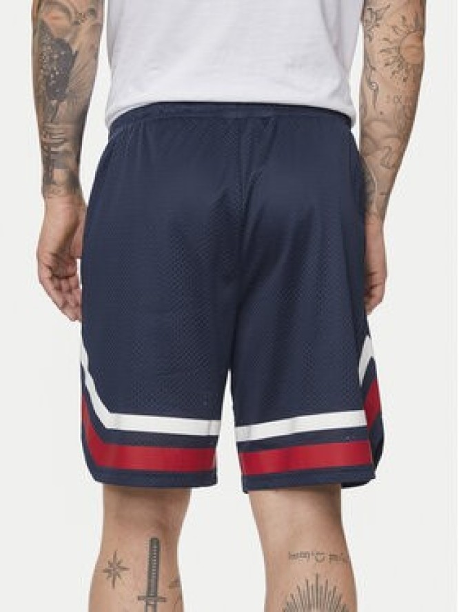 Fila Szorty sportowe FAM0651 Granatowy Regular Fit