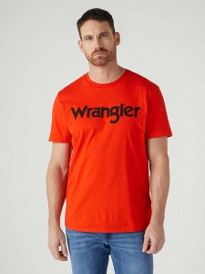 Wrangler Koszulka w kolorze czerwonym rozmiar: XL