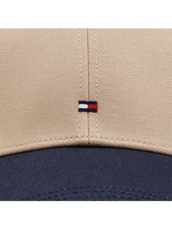 Tommy Hilfiger Czapka z daszkiem Flag Cotton 6 Panel Cap AM0AM11478 Beżowy