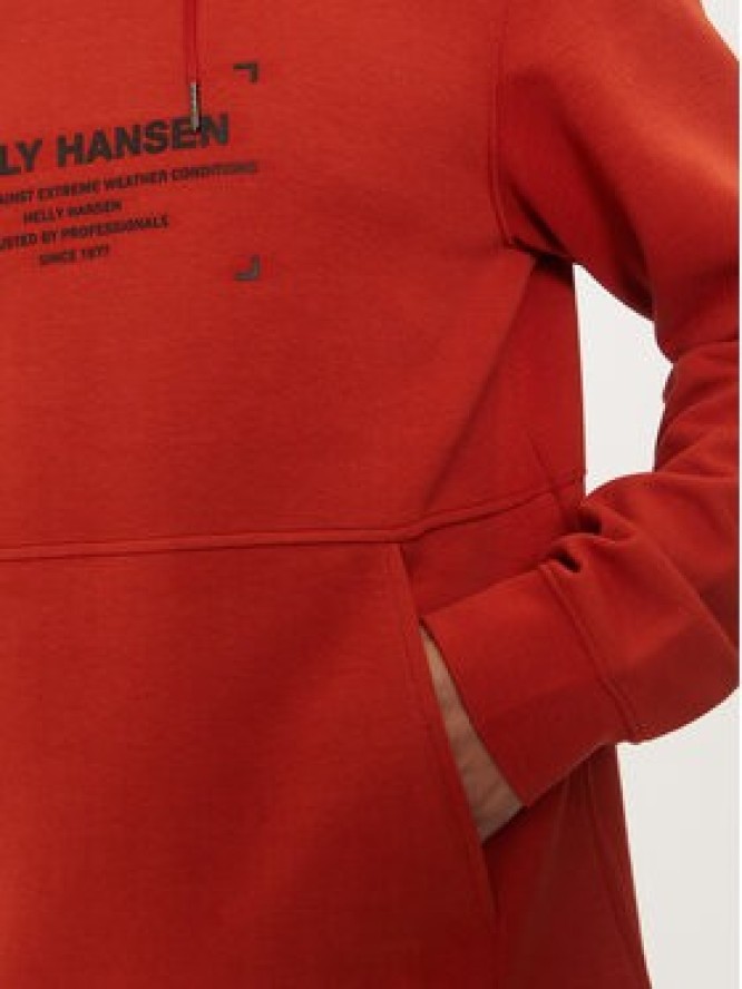 Helly Hansen Bluza Move 53701 Pomarańczowy Regular Fit