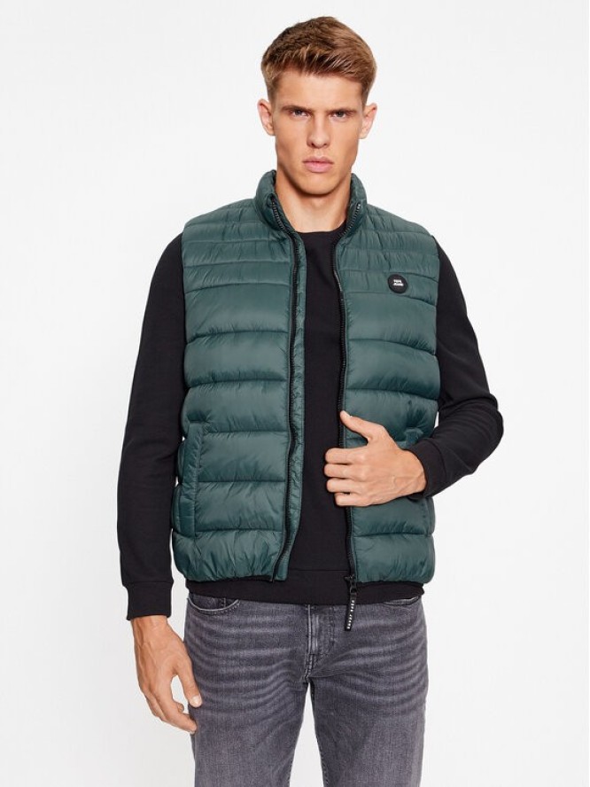 Pepe Jeans Kamizelka Balle Gillet PM402862 Zielony Regular Fit