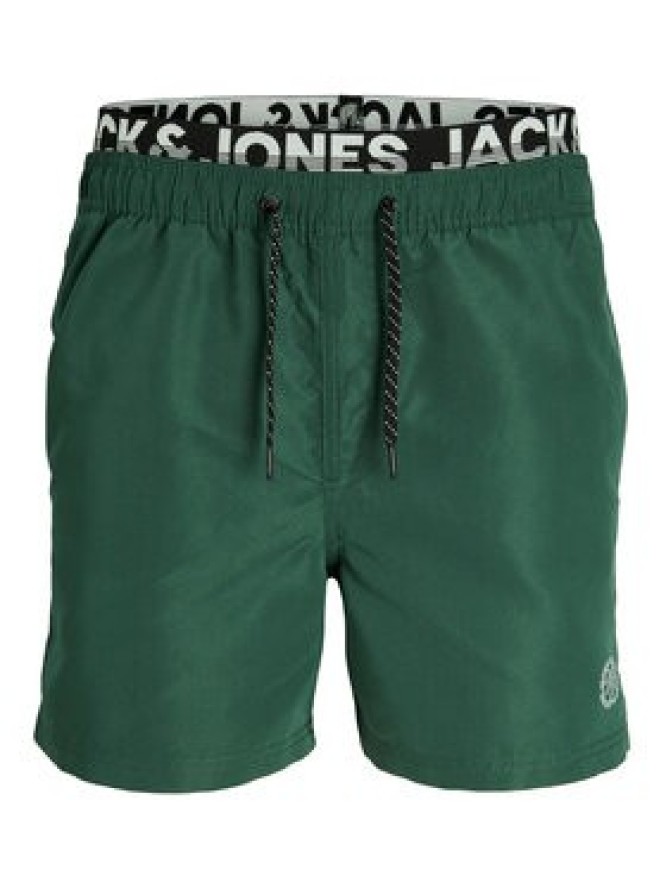 Jack&Jones Szorty kąpielowe Fiji 12227254 Zielony Regular Fit