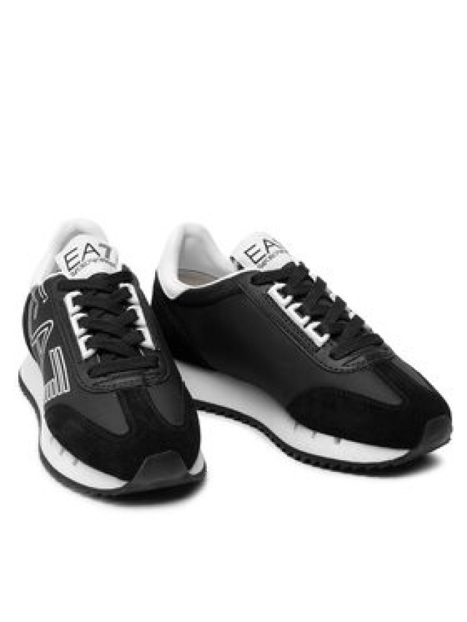 EA7 Emporio Armani Sneakersy X8X101 XK257 A120 Czarny