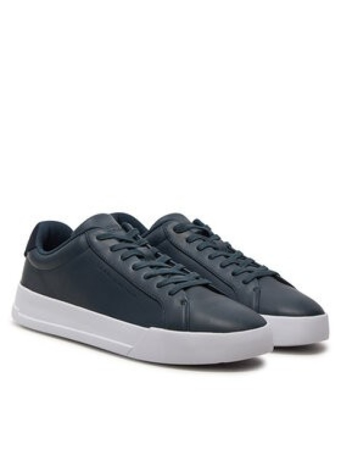 Tommy Hilfiger Sneakersy Court FM0FM05207 Granatowy