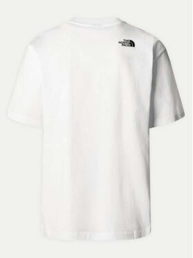 The North Face T-Shirt Simple Dome NF0A87NR Biały Oversize