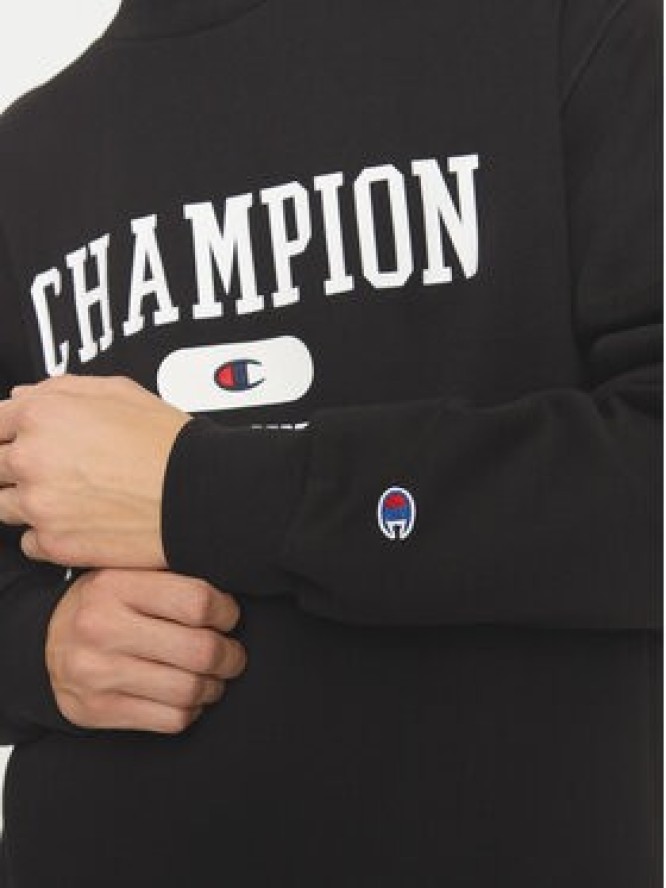 Champion Bluza 220431 Czarny Regular Fit