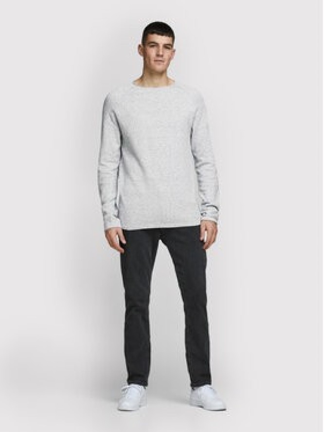 Jack&Jones Sweter Hill 12157321 Szary Regular Fit