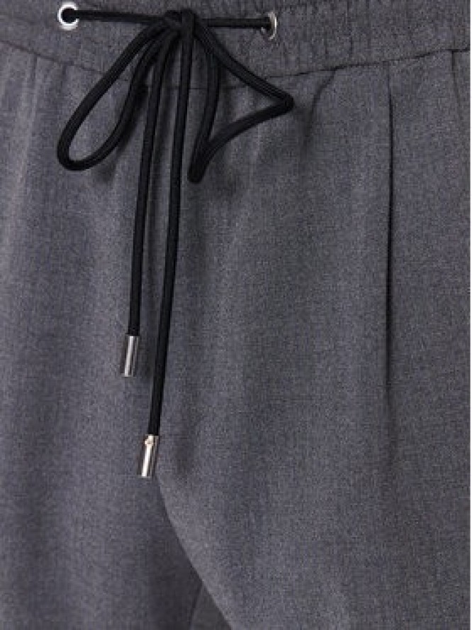 Sisley Spodnie materiałowe 4PBMSF027 Szary Slim Fit