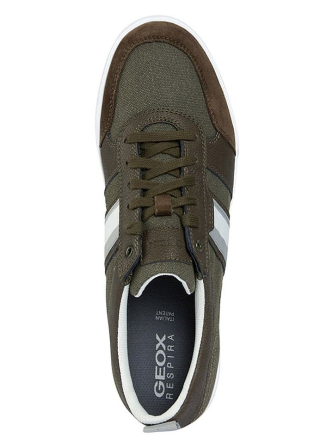 Geox Sneakersy "Walee" w kolorze khaki rozmiar: 41