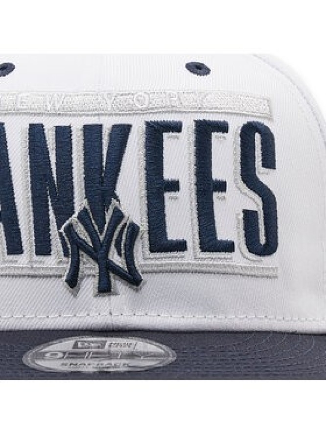 New Era Czapka z daszkiem New York Yankees Retro 9FIFTY 60285211 Biały