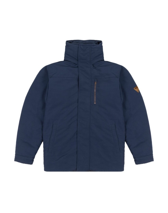 WRANGLER BODYGUARD JACKET MĘSKA KURTKA ZIMOWA Z KAPTUREM CIEPŁA NAVY W40BWW114