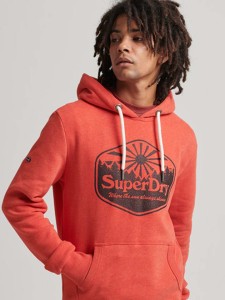 Superdry Bluza w kolorze koralowym rozmiar: M