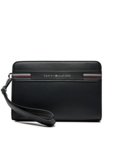 Tommy Hilfiger Saszetka Th Corp Texture Pouch AM0AM12776 Czarny