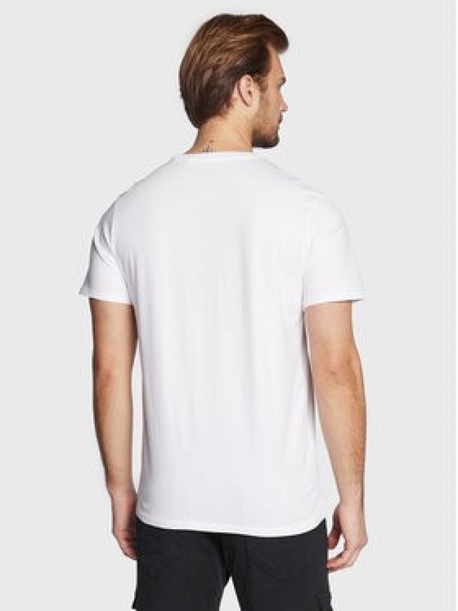 Guess T-Shirt M3RI69 KBDK0 Biały Slim Fit