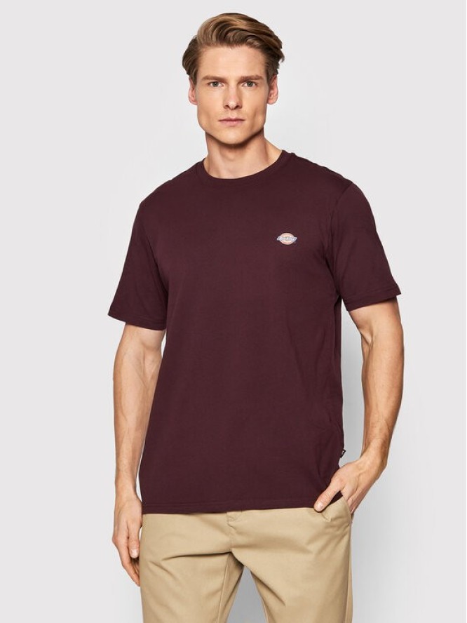 Dickies T-Shirt Mapleton DK0A4XDBMR0 Bordowy Regular Fit