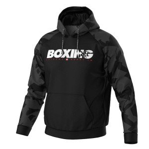 Bluza sportowa męska Extreme Hobby BOLD BOXING poliestrowa z Kapturem