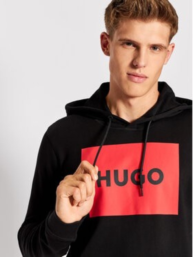 Hugo Bluza Duratschi223 50473168 Czarny Regular Fit