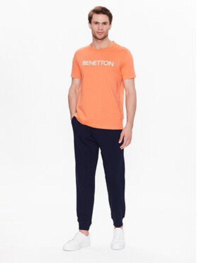 United Colors Of Benetton T-Shirt 3I1XU100A Pomarańczowy Regular Fit