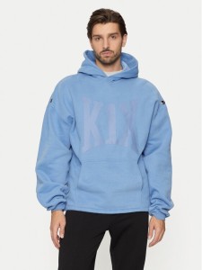 K1X Bluza Hoodie 60210137 Niebieski Regular Fit