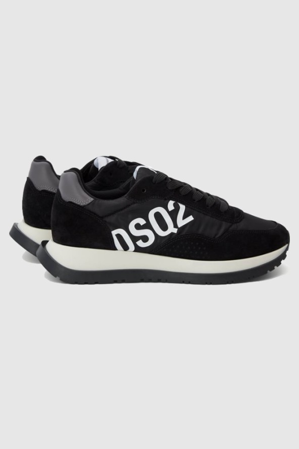 DSQUARED2 Czarny męskie sneakersy running