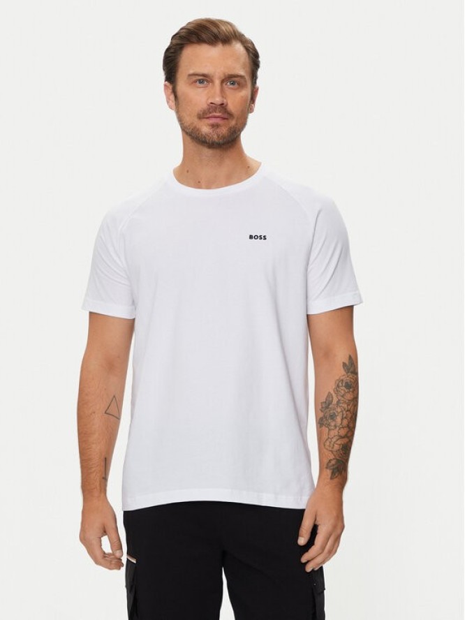Boss T-Shirt 50519352 Biały Relaxed Fit