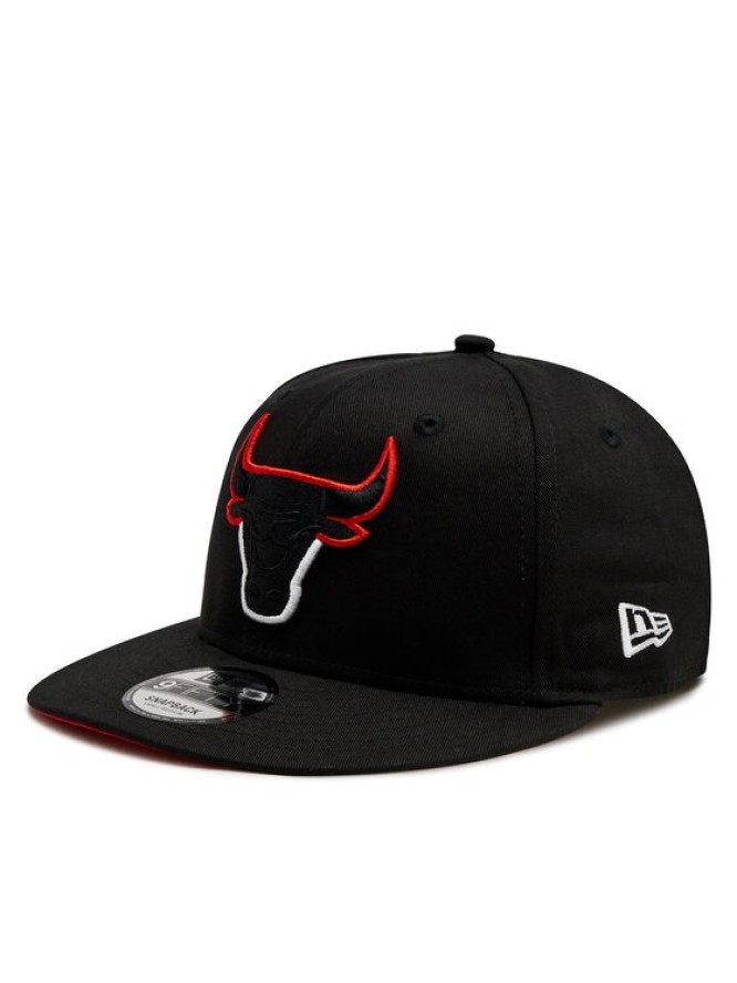 New Era Czapka z daszkiem Split logo 9Fifty 60424830 Czerwony