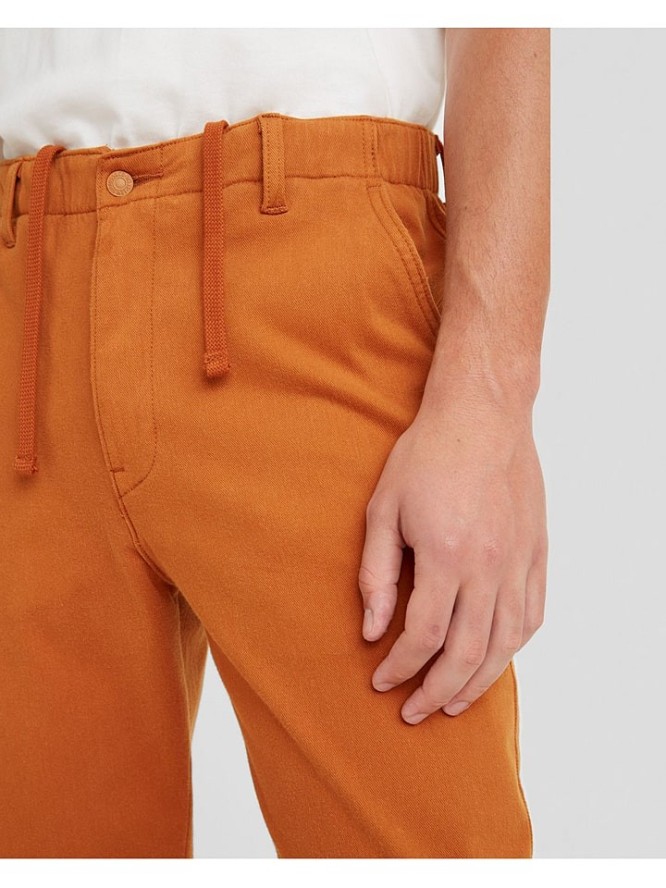 Levi´s Spodnie chino w kolorze pomarańczowym rozmiar: L