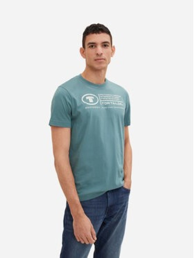 Tom Tailor T-Shirt 1035611 Zielony Regular Fit