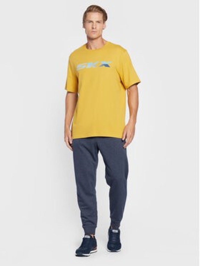 Skechers T-Shirt Phantom MTS340 Żółty Regular Fit