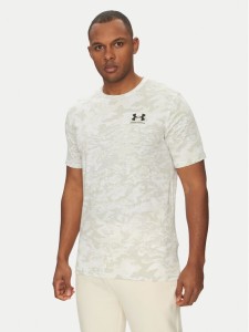 Under Armour T-Shirt ABC 1357727 Biały Regular Fit