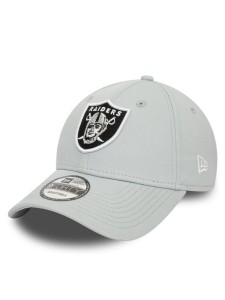 New Era Czapka z daszkiem Side Patch 940 Raiders 60435130 Szary