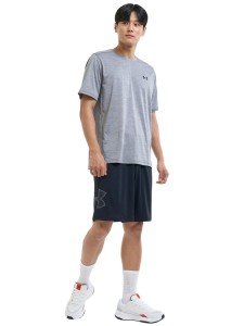 Spodenki treningowe męskie Under Armour UA Tech Graphic Short - czarne