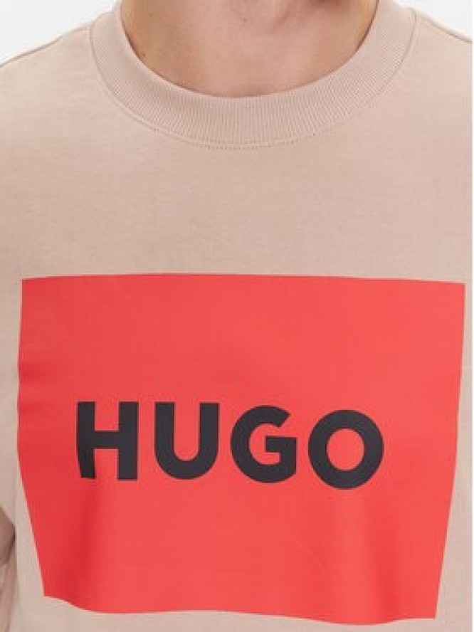 Hugo Bluza Duragol222 50467944 Beżowy Regular Fit