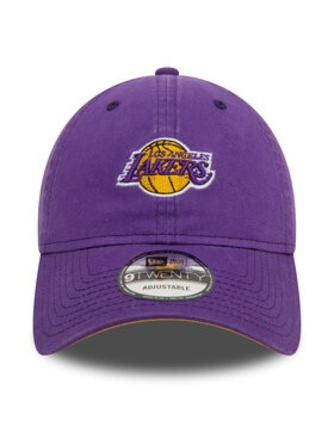 New Era Czapka z daszkiem Nba 920 Lakers 60503568 Fioletowy