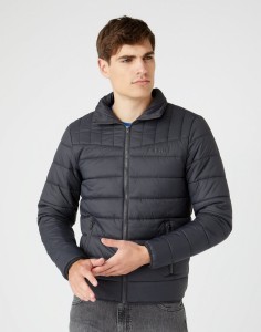 WRANGLER SUMMER PUFFER MĘSKA KURTKA PRZEJŚCIOWA PHANTOM W4F7YBX16