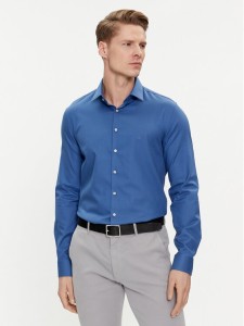 Calvin Klein Koszula K10K108426 Niebieski Slim Fit