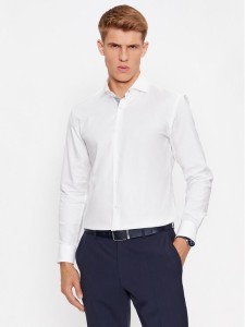 Boss Koszula H-Hank-Spread-C6-233 50502652 Biały Slim Fit