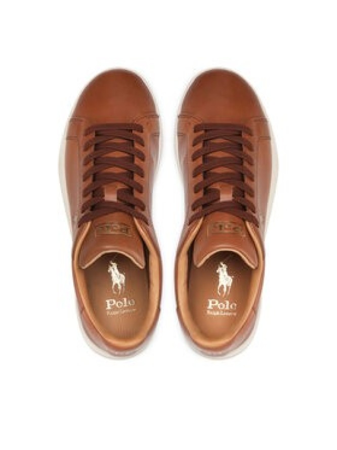 Polo Ralph Lauren Sneakersy Hrt Ct II 809845110005 Brązowy