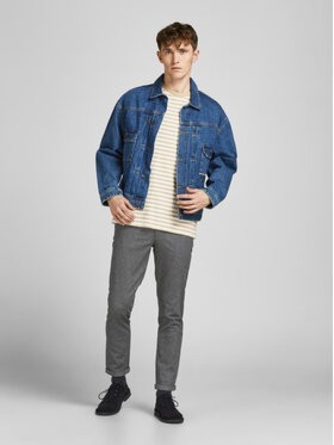 Jack&Jones Chinosy Marco 12206198 Szary Slim Fit