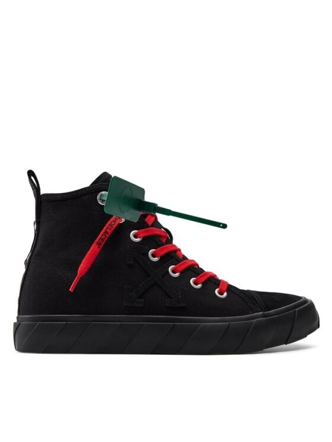 Off-White Trampki Mid Top Vulcanized Canvas IA119S22LEA0011010 Czarny