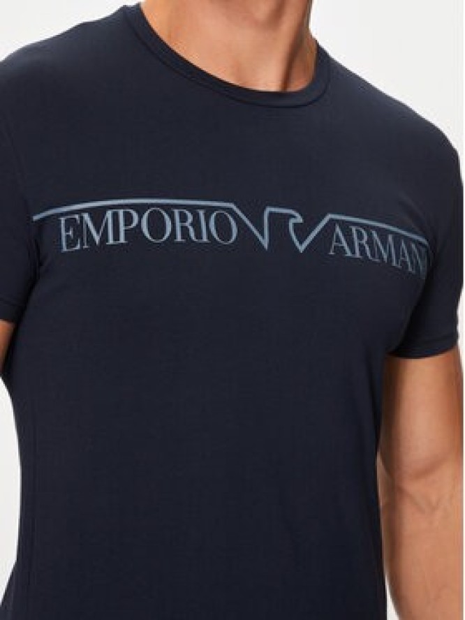 Emporio Armani Underwear T-Shirt 111035 4F516 00135 Granatowy Slim Fit