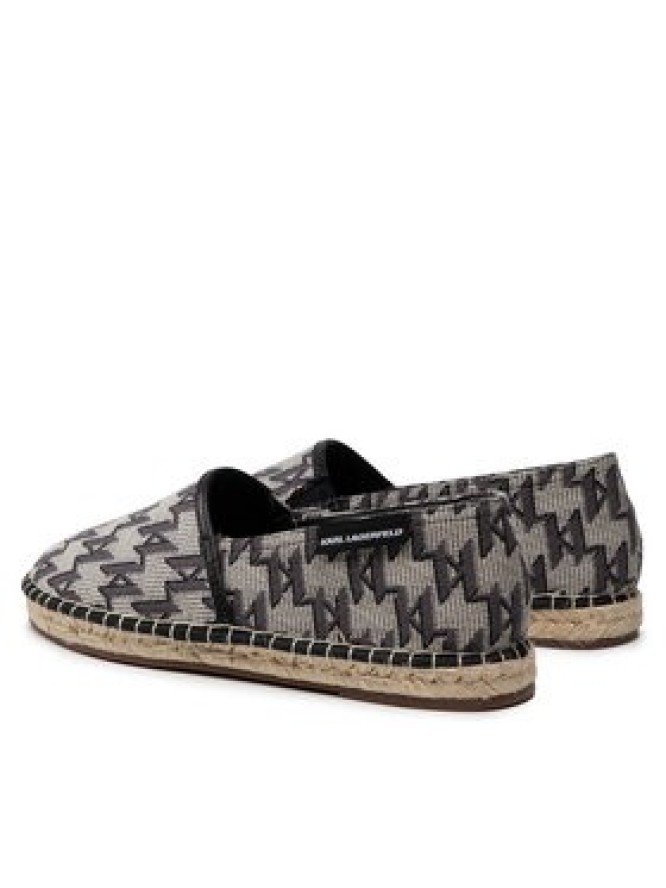 KARL LAGERFELD Espadryle KL70109 Szary