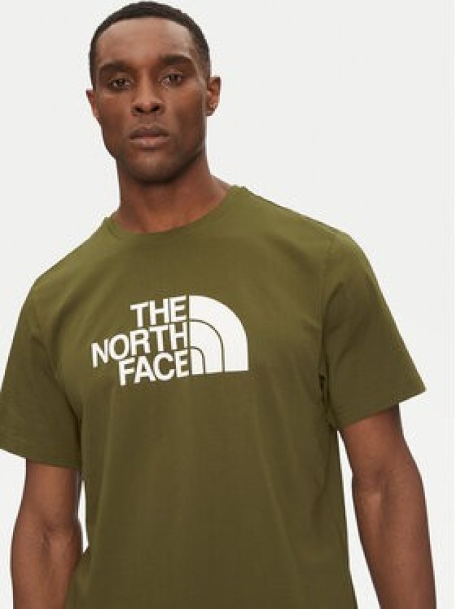 The North Face T-Shirt Easy NF0A8A6C Zielony Regular Fit