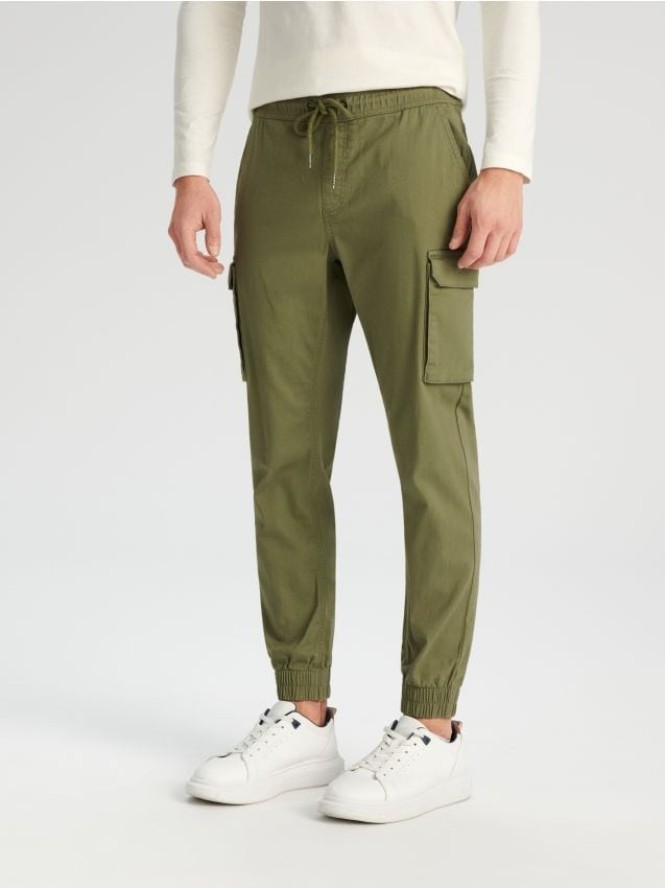 Spodnie jogger - zielony
