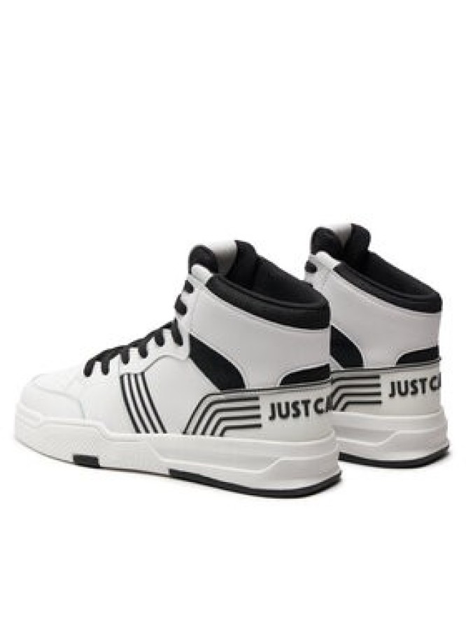 Just Cavalli Sneakersy 76QA3SO1 Biały