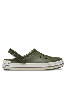 Crocs Klapki Off Court Logo Clog 209651 Zielony