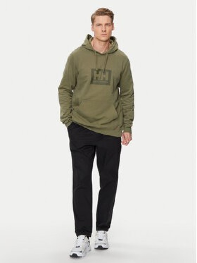 Helly Hansen Bluza Hh Box Hoodie 53289 Zielony Regular Fit