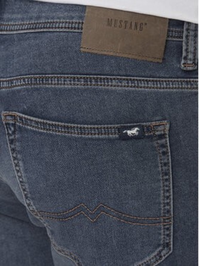 Mustang Szorty jeansowe Chicago 1014891 Granatowy Regular Fit