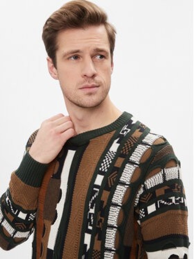 Only & Sons Sweter 22027676 Brązowy Regular Fit