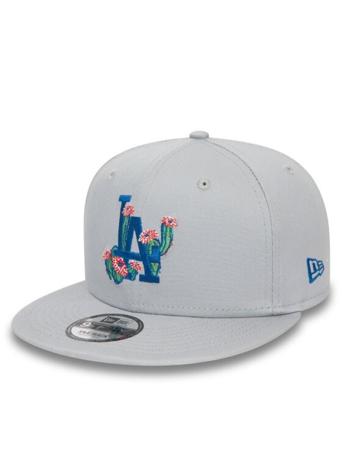 New Era Czapka z daszkiem Flower Icon 950 La Dodgers 60435108 Szary